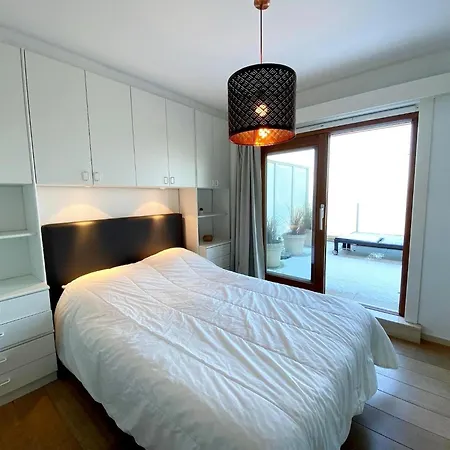 Attic In By The Апартаменты Ньивпорт